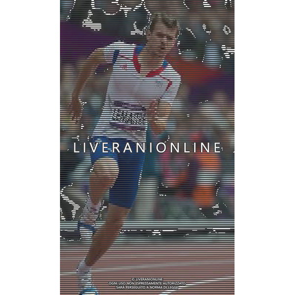 LONDYN 07.08.2012 IGRZYSKA 30 OLIMPIADY LONDON 2012 THE GAMES OF THE XXXOLIMPIAD LEKKOATLETYKA ATHLETICS NZ CHRISTOPHE LEMAITRE FOT MAREK BICZYK PRZEGLAD SPORTOWY NEWSPIX.PL.07.2012 London 2012. Athletics. Kamil Krynski advanced to the semifinals of 200 meters --- Newspix.pl AG ALDO LIVERANI S A S ONLY ITALY *** Local Caption *** www.newspix.pl mail us: info@newspix.pl call us: 0048 022 23 22 222 --- Polish Picture Agency by Ringier Axel Springer Poland