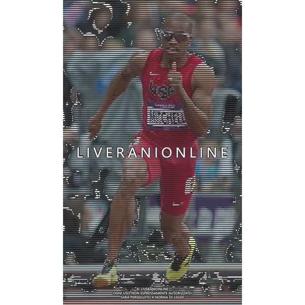 LONDYN 07.08.2012 IGRZYSKA 30 OLIMPIADY LONDON 2012 THE GAMES OF THE XXXOLIMPIAD LEKKOATLETYKA ATHLETICS NZ MAURICE MITCHELL FOT MAREK BICZYK PRZEGLAD SPORTOWY NEWSPIX.PL.07.2012 London 2012. Athletics. Kamil Krynski advanced to the semifinals of 200 meters --- Newspix.pl AG ALDO LIVERANI S A S ONLY ITALY *** Local Caption *** www.newspix.pl mail us: info@newspix.pl call us: 0048 022 23 22 222 --- Polish Picture Agency by Ringier Axel Springer Poland