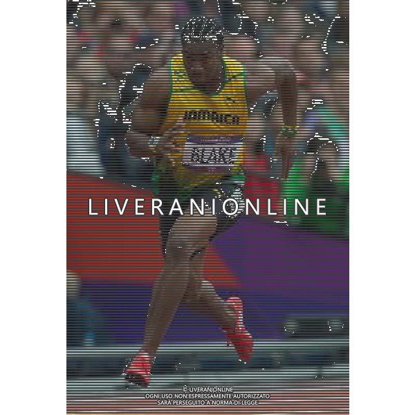LONDYN 07.08.2012 IGRZYSKA 30 OLIMPIADY LONDON 2012 THE GAMES OF THE XXXOLIMPIAD LEKKOATLETYKA ATHLETICS NZ YOHAN BLAKE FOT MAREK BICZYK PRZEGLAD SPORTOWY NEWSPIX.PL.07.2012 London 2012. Athletics. Kamil Krynski advanced to the semifinals of 200 meters --- Newspix.pl AG ALDO LIVERANI S A S ONLY ITALY *** Local Caption *** www.newspix.pl mail us: info@newspix.pl call us: 0048 022 23 22 222 --- Polish Picture Agency by Ringier Axel Springer Poland