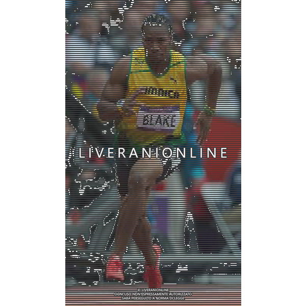LONDYN 07.08.2012 IGRZYSKA 30 OLIMPIADY LONDON 2012 THE GAMES OF THE XXXOLIMPIAD LEKKOATLETYKA ATHLETICS NZ YOHAN BLAKE FOT MAREK BICZYK PRZEGLAD SPORTOWY NEWSPIX.PL.07.2012 London 2012. Athletics. Kamil Krynski advanced to the semifinals of 200 meters --- Newspix.pl AG ALDO LIVERANI S A S ONLY ITALY *** Local Caption *** www.newspix.pl mail us: info@newspix.pl call us: 0048 022 23 22 222 --- Polish Picture Agency by Ringier Axel Springer Poland