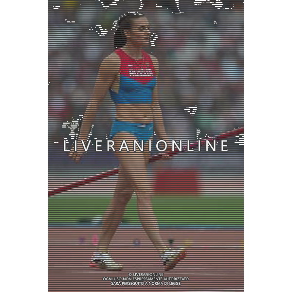LONDYN 06.08.2012 IGRZYSKA 30 OLIMPIADY LONDON 2012 THE GAMES OF THE XXXOLIMPIAD LEKKOATLETYKA ATHLETICS NZ ELENA ISINBAEVA FOT MAREK BICZYK PRZEGLAD SPORTOWY NEWSPIX.PL XXX Olympic Olympics GamesLondon 2012. Athletics --- Newspix.pl /OLIMPIADI LONDRA 2012 GIOCHI OLIMPICI - AG ALDO LIVERANI SAS - ITALY ONLY - *** Local Caption *** .