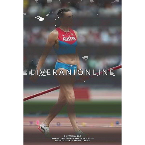 LONDYN 06.08.2012 IGRZYSKA 30 OLIMPIADY LONDON 2012 THE GAMES OF THE XXXOLIMPIAD LEKKOATLETYKA ATHLETICS NZ ELENA ISINBAEVA FOT MAREK BICZYK PRZEGLAD SPORTOWY NEWSPIX.PL XXX Olympic Olympics GamesLondon 2012. Athletics --- Newspix.pl /OLIMPIADI LONDRA 2012 GIOCHI OLIMPICI - AG ALDO LIVERANI SAS - ITALY ONLY - *** Local Caption *** .