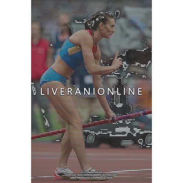 LONDYN 06.08.2012 IGRZYSKA 30 OLIMPIADY LONDON 2012 THE GAMES OF THE XXXOLIMPIAD LEKKOATLETYKA ATHLETICS NZ ELENA ISINBAEVA FOT MAREK BICZYK PRZEGLAD SPORTOWY NEWSPIX.PL XXX Olympic Olympics GamesLondon 2012. Athletics --- Newspix.pl /OLIMPIADI LONDRA 2012 GIOCHI OLIMPICI - AG ALDO LIVERANI SAS - ITALY ONLY - *** Local Caption *** .