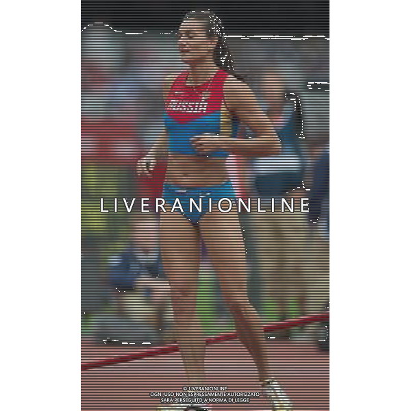 LONDYN 06.08.2012 IGRZYSKA 30 OLIMPIADY LONDON 2012 THE GAMES OF THE XXXOLIMPIAD LEKKOATLETYKA ATHLETICS NZ ELENA ISINBAEVA FOT MAREK BICZYK PRZEGLAD SPORTOWY NEWSPIX.PL XXX Olympic Olympics GamesLondon 2012. Athletics --- Newspix.pl /OLIMPIADI LONDRA 2012 GIOCHI OLIMPICI - AG ALDO LIVERANI SAS - ITALY ONLY - *** Local Caption *** .