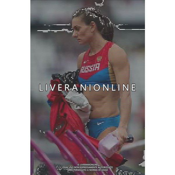 LONDYN 06.08.2012 IGRZYSKA 30 OLIMPIADY LONDON 2012 THE GAMES OF THE XXXOLIMPIAD LEKKOATLETYKA ATHLETICS NZ ELENA ISINBAEVA FOT MAREK BICZYK PRZEGLAD SPORTOWY NEWSPIX.PL XXX Olympic Olympics GamesLondon 2012. Athletics --- Newspix.pl /OLIMPIADI LONDRA 2012 GIOCHI OLIMPICI - AG ALDO LIVERANI SAS - ITALY ONLY - *** Local Caption *** .
