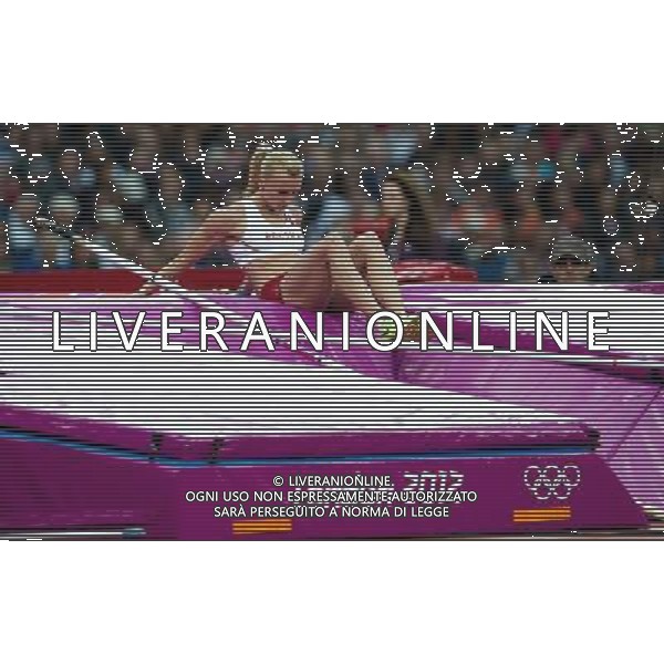 LONDYN 06.08.2012 IGRZYSKA 30 OLIMPIADY LONDON 2012 THE GAMES OF THE XXXOLIMPIAD LEKKOATLETYKA ATHLETICS NZ ANNA ROGOWSKA FOT MAREK BICZYK PRZEGLAD SPORTOWY NEWSPIX.PL XXX Olympic Olympics GamesLondon 2012. Athletics --- Newspix.pl /OLIMPIADI LONDRA 2012 GIOCHI OLIMPICI - AG ALDO LIVERANI SAS - ITALY ONLY - *** Local Caption *** .