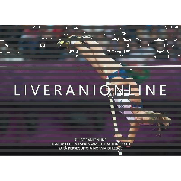 LONDYN 06.08.2012 IGRZYSKA 30 OLIMPIADY LONDON 2012 THE GAMES OF THE XXXOLIMPIAD LEKKOATLETYKA ATHLETICS NZ JIRINA PTACNIKOVA FOT MAREK BICZYK PRZEGLAD SPORTOWY NEWSPIX.PL XXX Olympic Olympics GamesLondon 2012. Athletics --- Newspix.pl /OLIMPIADI LONDRA 2012 GIOCHI OLIMPICI - AG ALDO LIVERANI SAS - ITALY ONLY - *** Local Caption *** .