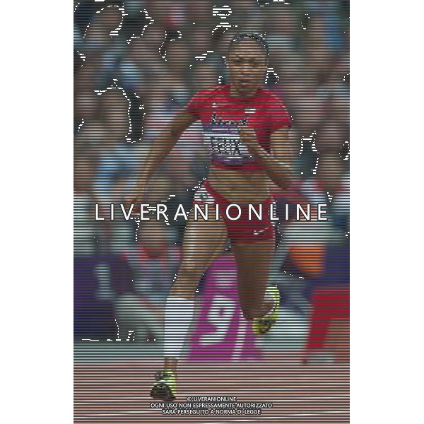 LONDYN 06.08.2012 IGRZYSKA 30 OLIMPIADY LONDON 2012 THE GAMES OF THE XXXOLIMPIAD LEKKOATLETYKA ATHLETICS NZ ALLYSON FELIX FOT MAREK BICZYK PRZEGLAD SPORTOWY NEWSPIX.PL XXX Olympic Olympics GamesLondon 2012. Athletics --- Newspix.pl /OLIMPIADI LONDRA 2012 GIOCHI OLIMPICI - AG ALDO LIVERANI SAS - ITALY ONLY - *** Local Caption *** .