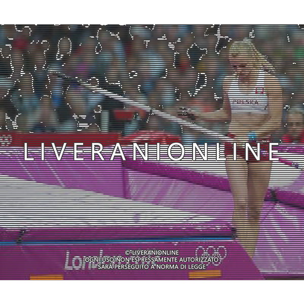 LONDYN 06.08.2012 IGRZYSKA 30 OLIMPIADY LONDON 2012 THE GAMES OF THE XXXOLIMPIAD LEKKOATLETYKA ATHLETICS NZ ANNA ROGOWSKA FOT MAREK BICZYK PRZEGLAD SPORTOWY NEWSPIX.PL XXX Olympic Olympics GamesLondon 2012. Athletics --- Newspix.pl /OLIMPIADI LONDRA 2012 GIOCHI OLIMPICI - AG ALDO LIVERANI SAS - ITALY ONLY - *** Local Caption *** .