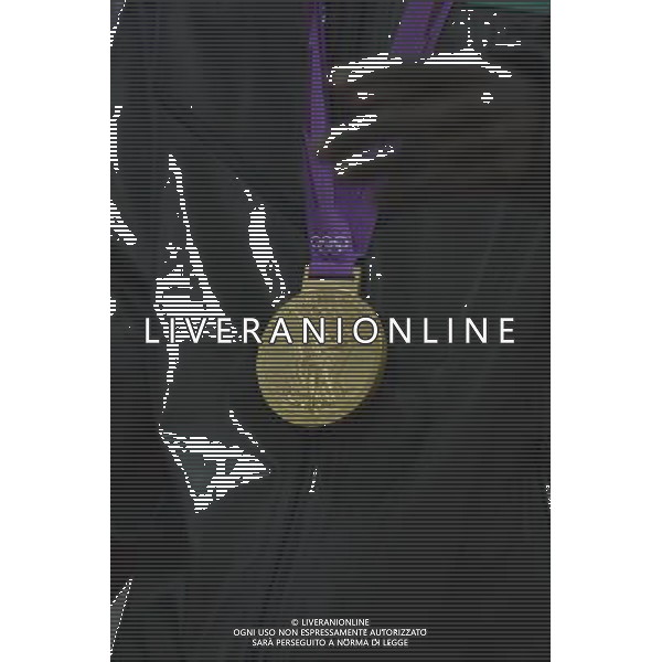 Gold Medal of London 2012. Olympic Stadium, Olympic Park, Stratford. London AG ALDO LIVERANI S A S ONLY ITALY