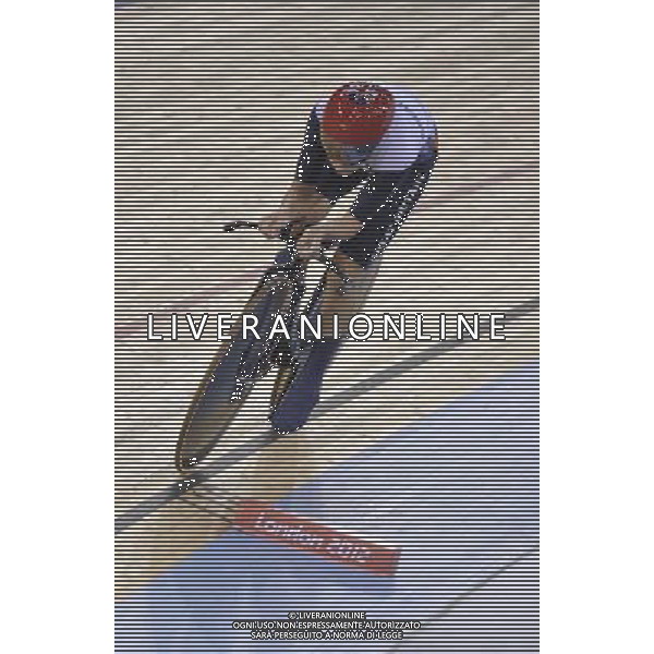 Laura Trott (Great Britain) in the Women\'s Omnium. Velodrome, Olympic Park, Stratford. London AG ALDO LIVERANI S A S ONLY ITALY