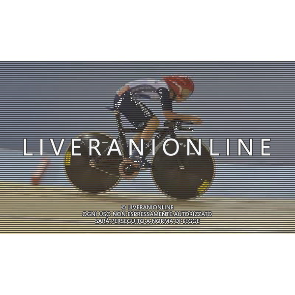 Laura Trott (Great Britain) in the Women\'s Omnium. Velodrome, Olympic Park, Stratford. London AG ALDO LIVERANI S A S ONLY ITALY