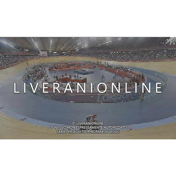 Laura Trott (Great Britain) in the Women\'s Omnium. Velodrome, Olympic Park, Stratford. London AG ALDO LIVERANI S A S ONLY ITALY