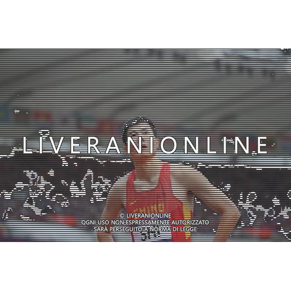 (120807) -- LONDON, Aug. 7, 2012 () -- China\'s Shi Dongpeng looks at results after men\'s 110m hurdles heat at London 2012 Olympic Games, London, Britain, Aug. 7, 2012. Shi Dongpeng was disqualified for the final with 13.78. (/Liao Yujie)(zgp) AG ALDO LIVERANI S A S ONLY ITALY