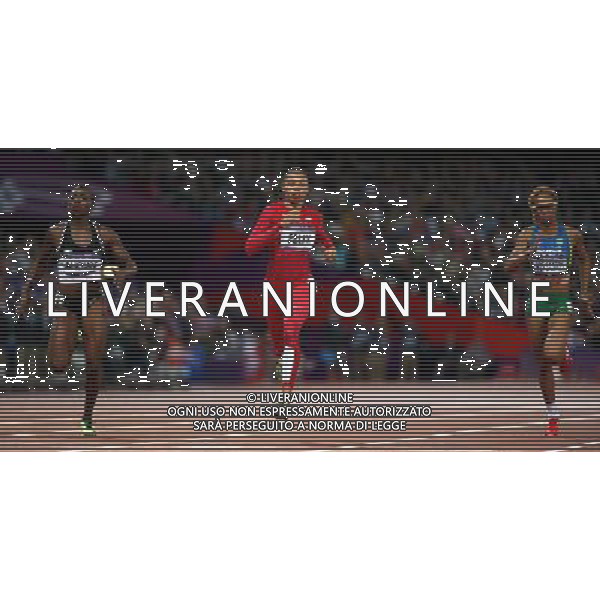 (120807) -- LONDON, Aug. 7, 2012 () -- Allyson Felix of USA takes part in women\'s 200m semifinal 2 contest, at London 2012 Olympic Games in London, Britain, on August 7, 2012. (/Liao Yujie) (nxl) AG ALDO LIVERANI S A S ONLY ITALY