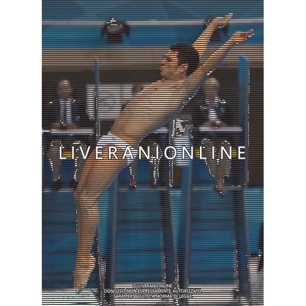 (120807) -- LONDON, Aug. 7, 2012 () -- Yahel Castillo Huerta of Mexico competes during men\'s diving 3m springboard final contest, at London 2012 Olympic Games in London, Britain, on August 7, 2012. Yahel Castillo Huerta of Mexico finished 6th. (/Fan Jun) (nxl) AG ALDO LIVERANI S A S ONLY ITALY