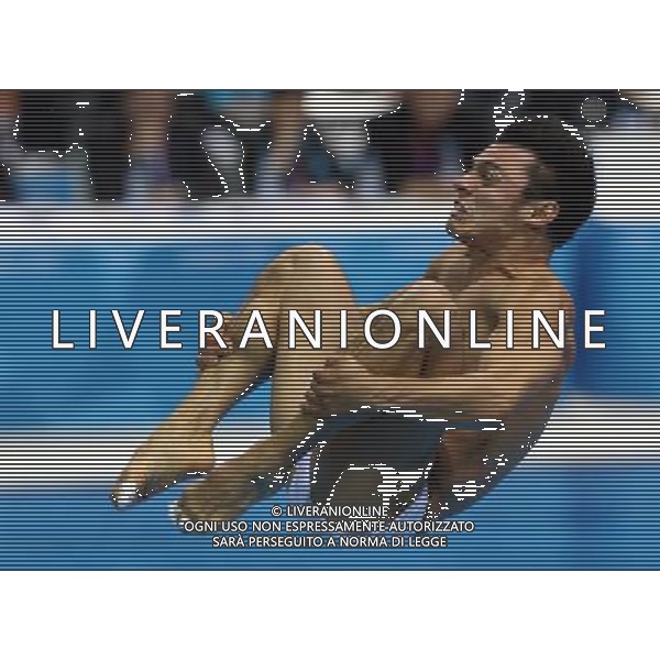 (120807) -- LONDON, Aug. 7, 2012 () -- Yahel Castillo Huerta of Mexico competes during men\'s diving 3m springboard final contest, at London 2012 Olympic Games in London, Britain, on August 7, 2012. Yahel Castillo Huerta of Mexico finished 6th. (/Fan Jun) (nxl) AG ALDO LIVERANI S A S ONLY ITALY