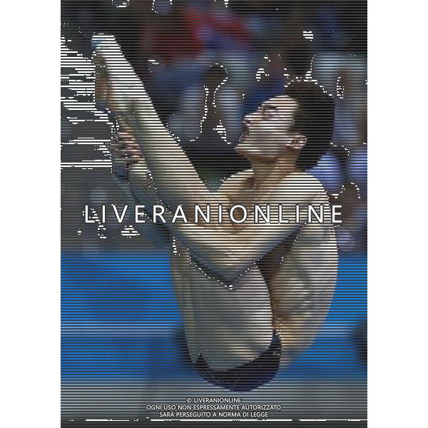 (120807) -- LONDON, Aug. 7, 2012 () -- China\'s Qin Kai competes during men\'s 3m springboard of diving, at London 2012 Olympic Games in London, Britain, on August 7, 2012. Qin Kai won silver medal in this event. (/Fan Jun) (zgp) AG ALDO LIVERANI S A S ONLY ITALY