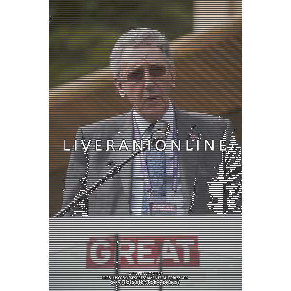 Rt Hon Lord Howell of Guildford, Minister of State, Foreign \' Commonwealth Office, speaks at the ICT Global Business Summit at Lancaster House in London. ©photoshot/Agenzia Aldo Liverani Sas - ITALY ONLY - EDITORIAL USE ONLY