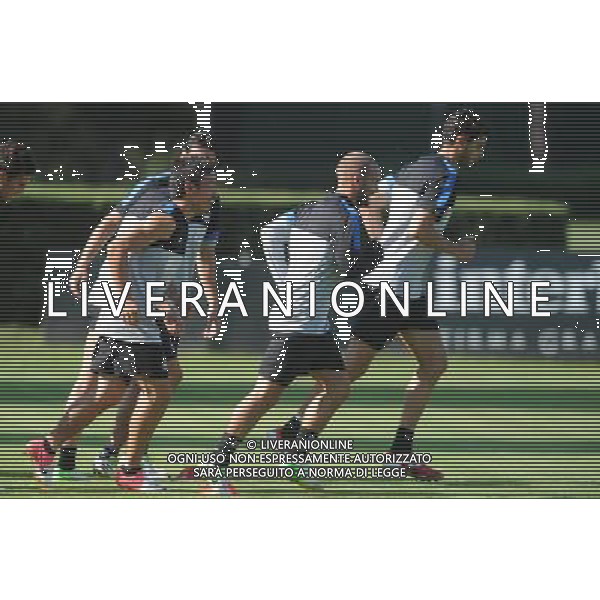 APPIANO GENTILE(CO),08-08-2012 ALLENAMENTO INTER NELLA FOTO : YUTO NAGATOMO - WESLEY SNEIJDER - ANDREA RANOCCHIA /AG ALDO LIVERANI SAS