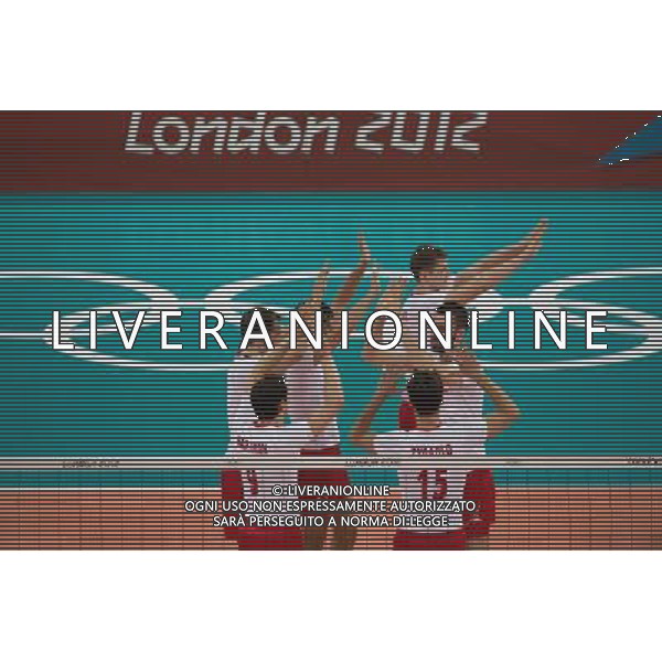 LONDYN 08.08.2012 IGRZYSKA 30 OLIMPIADY LONDON 2012 THE GAMES OF THE XXXOLIMPIAD PILKA SIATKOWA MEZCZYZN MEN VOLLEYBOLL NZ MARCIN MOZDZONEK FOT MAREK BICZYK PRZEGLAD SPORTOWY NEWSPIX.PL --- Newspix.pl /AG ALDO LIVERANI OLIMPIADI LONDRA 2012 - ITALY ONLY - *** Local Caption *** .