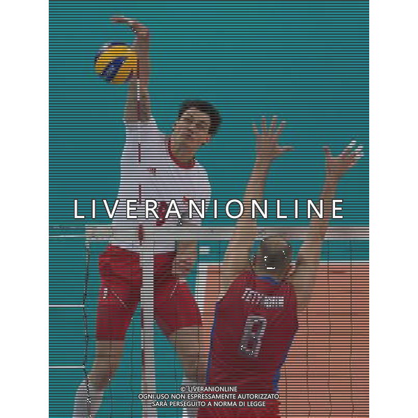 LONDYN 08.08.2012 IGRZYSKA 30 OLIMPIADY LONDON 2012 THE GAMES OF THE XXXOLIMPIAD PILKA SIATKOWA MEZCZYZN MEN VOLLEYBOLL NZ ZBIGNIEW BARTMAN FOT MAREK BICZYK PRZEGLAD SPORTOWY NEWSPIX.PL --- Newspix.pl /AG ALDO LIVERANI OLIMPIADI LONDRA 2012 - ITALY ONLY - *** Local Caption *** .
