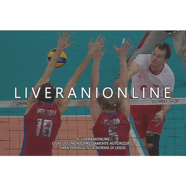 LONDYN 08.08.2012 IGRZYSKA 30 OLIMPIADY LONDON 2012 THE GAMES OF THE XXXOLIMPIAD PILKA SIATKOWA MEZCZYZN MEN VOLLEYBOLL NZ BARTOSZ KUREK FOT MAREK BICZYK PRZEGLAD SPORTOWY NEWSPIX.PL --- Newspix.pl /AG ALDO LIVERANI OLIMPIADI LONDRA 2012 - ITALY ONLY - *** Local Caption *** .