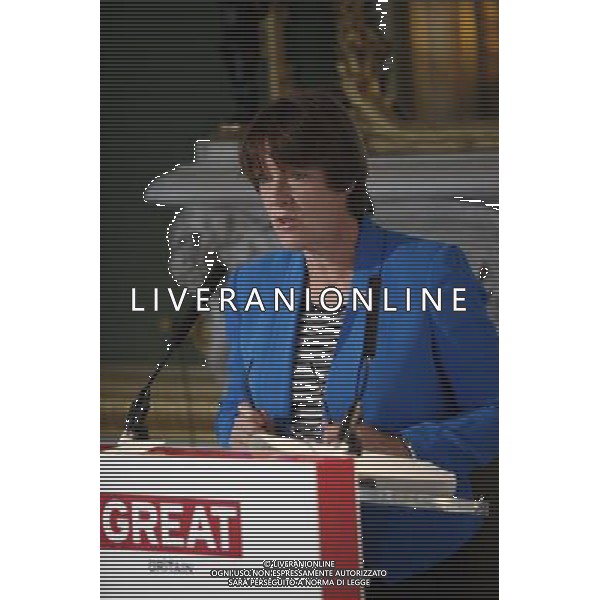 Caroline Spelman Secretary of State for Environment, Food and Rural Affairs attends the Infrastructure Global Business Summit at Lancaster House in London Britain 08 August 2012. ©PHOTOSHOT/AGENZIA ALDO LIVERANI SAS - ITALY ONLY - EDITORIAL USE ONLY
