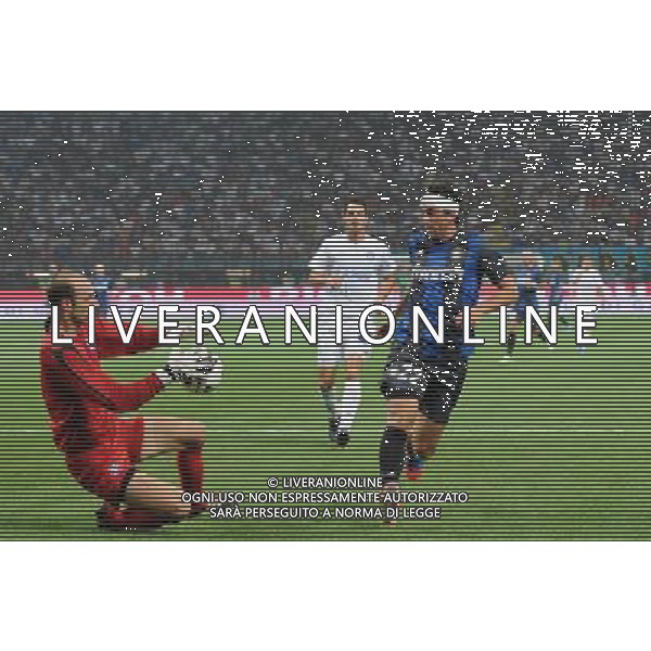 MILANO, 09-08-2012 / å©FOTO GIORGIO RAVEZZANI PRELIMINARE EUROPA LEAGUE INTER-HAJDUK SPALATO NELLA FOTO: DIEGO MILITO 