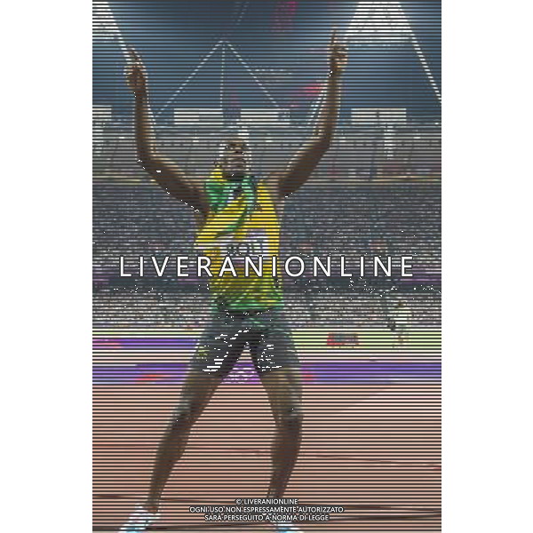 LONDYN 09 08 2012 IGRZYSKA XXX OLIMPIADY XXX LETNIE IGRZYSKA OLIMPIJSKIE LONDYN 2012 STADION OLIMPIJSKI FINAL 200 M N Z USAIN BOLT SEBASTIAN BOROWSKI Newspix.p THE 2012 SUMMER OLYMPIC GAMES OFFICIALLY THE GAMES OF THE XXX EXCEL OLIMPIC STADIUM FINAL 200 M MEN --- Newspix.pl AG ALDO LIVERANI S A S ONLY ITALY *** Local Caption *** www.newspix.pl mail us: info@newspix.pl call us: 0048 022 23 22 222 --- Polish Picture Agency by Ringier Axel Springer Poland