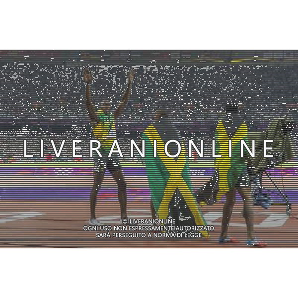 LONDYN 09 08 2012 IGRZYSKA XXX OLIMPIADY XXX LETNIE IGRZYSKA OLIMPIJSKIE LONDYN 2012 STADION OLIMPIJSKI FINAL 200 M N Z USAIN BOLT SEBASTIAN BOROWSKI Newspix.p THE 2012 SUMMER OLYMPIC GAMES OFFICIALLY THE GAMES OF THE XXX EXCEL OLIMPIC STADIUM FINAL 200 M MEN --- Newspix.pl AG ALDO LIVERANI S A S ONLY ITALY *** Local Caption *** www.newspix.pl mail us: info@newspix.pl call us: 0048 022 23 22 222 --- Polish Picture Agency by Ringier Axel Springer Poland