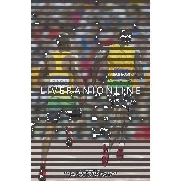 LONDYN 09 08 2012 IGRZYSKA XXX OLIMPIADY XXX LETNIE IGRZYSKA OLIMPIJSKIE LONDYN 2012 STADION OLIMPIJSKI FINAL 200 M N Z WARREN WEIR 8 USAIN BOLT 7 SEBASTIAN BOROWSKI Newspix.p THE 2012 SUMMER OLYMPIC GAMES OFFICIALLY THE GAMES OF THE XXX EXCEL OLIMPIC STADIUM FINAL 200 M MEN --- Newspix.pl AG ALDO LIVERANI S A S ONLY ITALY *** Local Caption *** www.newspix.pl mail us: info@newspix.pl call us: 0048 022 23 22 222 --- Polish Picture Agency by Ringier Axel Springer Poland