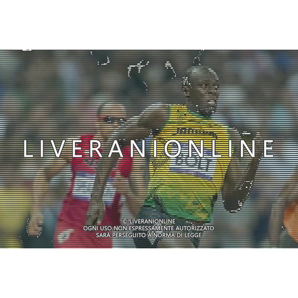 LONDYN 09 08 2012 IGRZYSKA XXX OLIMPIADY XXX LETNIE IGRZYSKA OLIMPIJSKIE LONDYN 2012 STADION OLIMPIJSKI FINAL 200 M N Z USAIN BOLT SEBASTIAN BOROWSKI Newspix.p THE 2012 SUMMER OLYMPIC GAMES OFFICIALLY THE GAMES OF THE XXX EXCEL OLIMPIC STADIUM FINAL 200 M MEN --- Newspix.pl AG ALDO LIVERANI S A S ONLY ITALY *** Local Caption *** www.newspix.pl mail us: info@newspix.pl call us: 0048 022 23 22 222 --- Polish Picture Agency by Ringier Axel Springer Poland