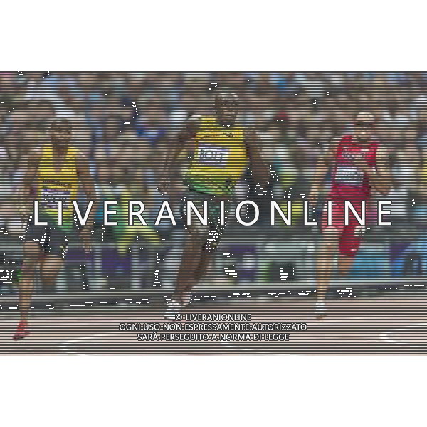 LONDYN 09 08 2012 IGRZYSKA XXX OLIMPIADY XXX LETNIE IGRZYSKA OLIMPIJSKIE LONDYN 2012 STADION OLIMPIJSKI FINAL 200 M N Z WARREN WEIR 8 USAIN BOLT 7 WALLACE SPEARMON 6 SEBASTIAN BOROWSKI Newspix.p THE 2012 SUMMER OLYMPIC GAMES OFFICIALLY THE GAMES OF THE XXX EXCEL OLIMPIC STADIUM FINAL 200 M MEN --- Newspix.pl AG ALDO LIVERANI S A S ONLY ITALY *** Local Caption *** www.newspix.pl mail us: info@newspix.pl call us: 0048 022 23 22 222 --- Polish Picture Agency by Ringier Axel Springer Poland