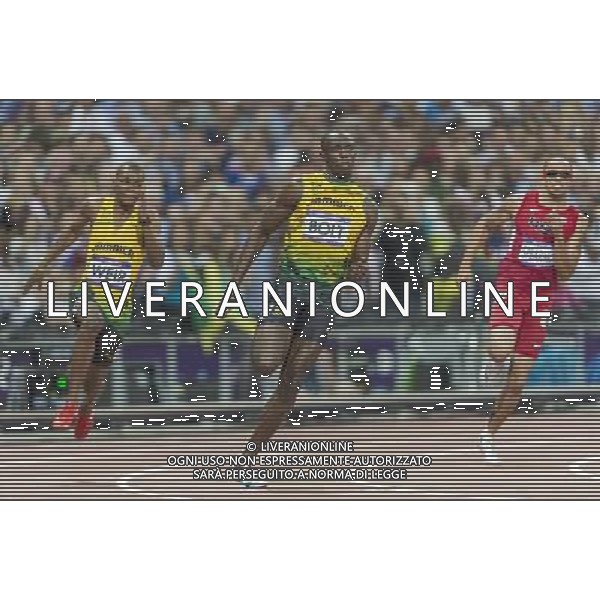 LONDYN 09 08 2012 IGRZYSKA XXX OLIMPIADY XXX LETNIE IGRZYSKA OLIMPIJSKIE LONDYN 2012 STADION OLIMPIJSKI FINAL 200 M N Z WARREN WEIR 8 USAIN BOLT 7 WALLACE SPEARMON 6 SEBASTIAN BOROWSKI Newspix.p THE 2012 SUMMER OLYMPIC GAMES OFFICIALLY THE GAMES OF THE XXX EXCEL OLIMPIC STADIUM FINAL 200 M MEN --- Newspix.pl AG ALDO LIVERANI S A S ONLY ITALY *** Local Caption *** www.newspix.pl mail us: info@newspix.pl call us: 0048 022 23 22 222 --- Polish Picture Agency by Ringier Axel Springer Poland