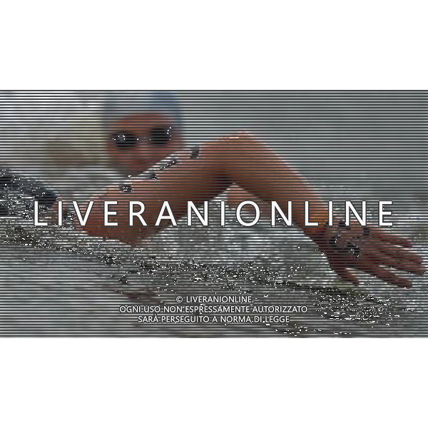 (120809) -- LONDON, Aug. 9, 2012 () --Eva Risztov of Hungary competes during women\'s 10km marathon at London 2012 Olympic Games, London, Britain, Aug. 9, 2012. Eva Risztov of Hungary won gold medal. (/Chen Xiaowei)(zgp) ©photoshot/AGENZIA ALDO LIVERANI SAS - ITALY ONLY - GIOCHI OLIMPICI, OLIMPIADI LONDRA 2012