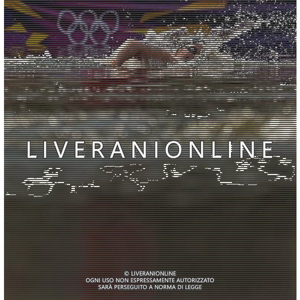 (120809) -- LONDON, Aug. 9, 2012 () -- Eva Risztov of Hungary competes during women\'s 10km marathon at London 2012 Olympic Games, London, Britain, Aug. 9, 2012. Martina Grimaldi of Italy won bronze medal. (/Chen Xiaowei)(zgp) ©photoshot/AGENZIA ALDO LIVERANI SAS - ITALY ONLY - GIOCHI OLIMPICI, OLIMPIADI LONDRA 2012