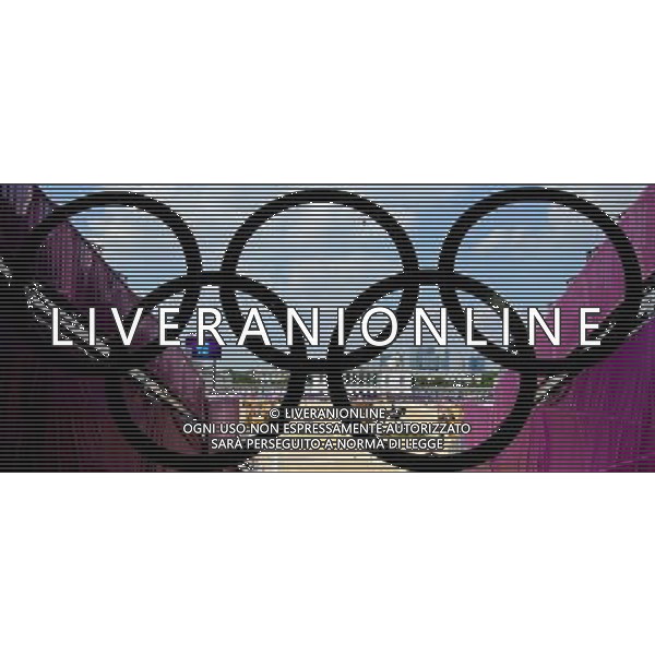 (120809) -- LONDON, Aug. 9, 2012 () -- Peters Steffen of USA competes during Dressage Individual Grand Prix Freestyle competition of Equestrian event, at London 2012 Olympic Games in London, Britain, on August 9, 2012. (/Yin Gang) (nxl) ©photoshot/AGENZIA ALDO LIVERANI SAS - ITALY ONLY - GIOCHI OLIMPICI, OLIMPIADI LONDRA 2012