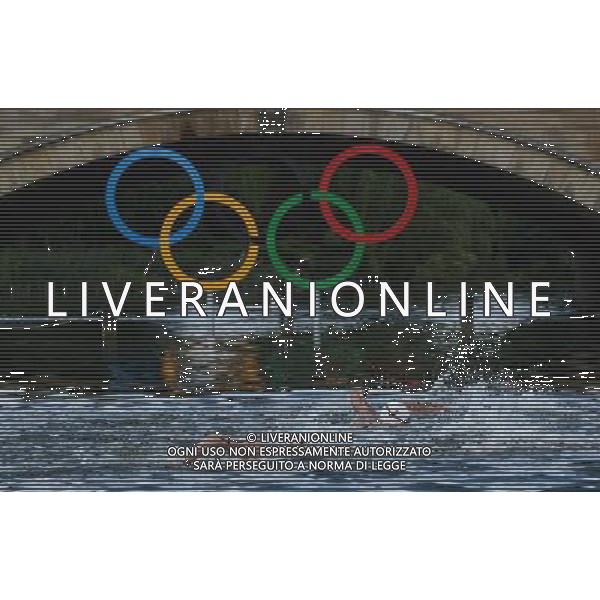 (120809) -- LONDON, Aug. 9, 2012 () -- Athletes compete during women\'s 10km marathon at London 2012 Olympic Games, London, Britain, Aug. 9, 2012. Eva Risztov of Hungary won the gold medal with 1:57:38.2. (/Tao Xiyi)(zgp) ©photoshot/AGENZIA ALDO LIVERANI SAS - ITALY ONLY - GIOCHI OLIMPICI, OLIMPIADI LONDRA 2012