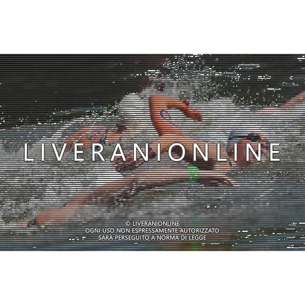 (120809) -- LONDON, Aug. 9, 2012 () -- Athletes compete during women\'s 10km marathon at London 2012 Olympic Games, London, Britain, Aug. 9, 2012. Eva Risztov of Hungary won the gold medal with 1:57:38.2. (/Tao Xiyi)(zgp) ©photoshot/AGENZIA ALDO LIVERANI SAS - ITALY ONLY - GIOCHI OLIMPICI, OLIMPIADI LONDRA 2012