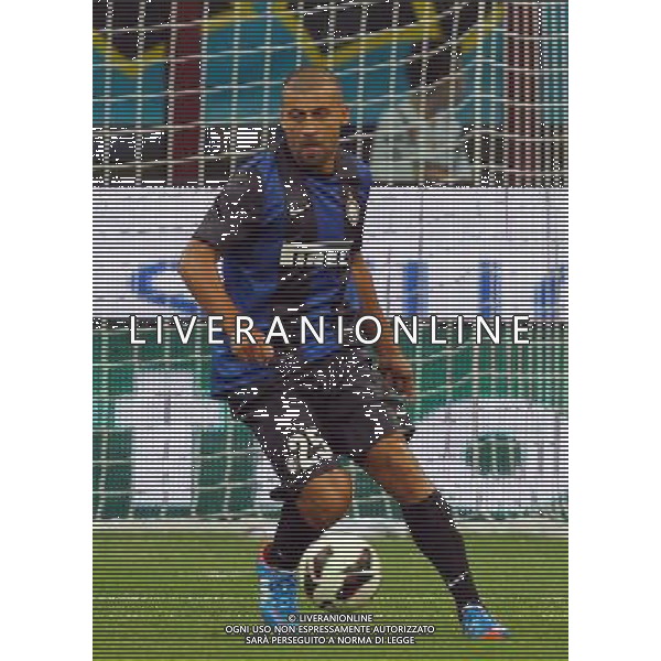 MILANO 09/08/2012 - INTER VS HNK HAJDUK SPALATO / NELLA FOTO: WALTER SAMUEL - FOTO FRANCESCA SOLI / AGENZIA ALDO LIVERANI