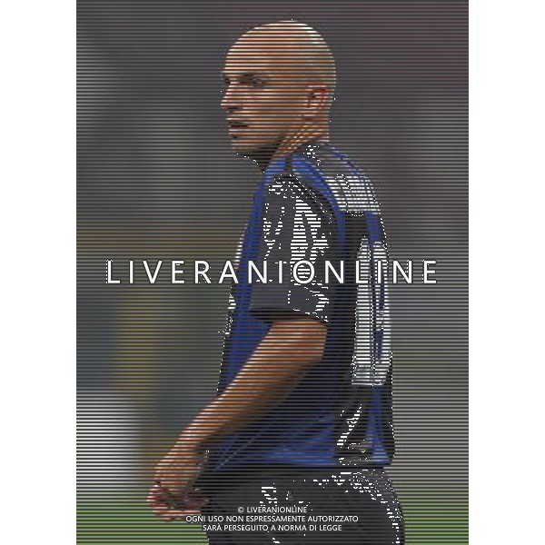 MILANO 09/08/2012 - INTER VS HNK HAJDUK SPALATO / NELLA FOTO: ESTEBAN CAMBIASSO - FOTO FRANCESCA SOLI / AGENZIA ALDO LIVERANI