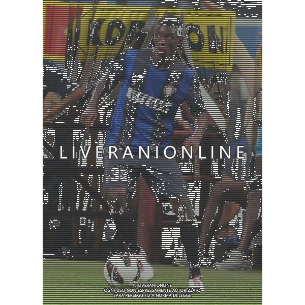MILANO 09/08/2012 - INTER VS HNK HAJDUK SPALATO / NELLA FOTO: IBRAHIMA MBAYE - FOTO FRANCESCA SOLI / AGENZIA ALDO LIVERANI