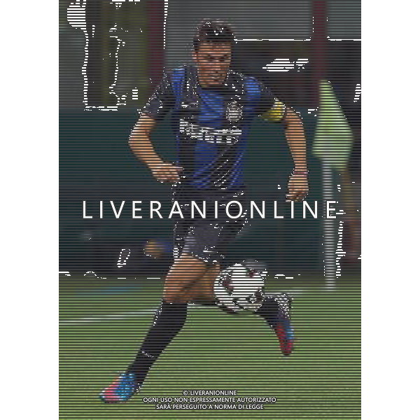 MILANO 09/08/2012 - INTER VS HNK HAJDUK SPALATO / NELLA FOTO: JAVIER ZANETTI - FOTO FRANCESCA SOLI / AGENZIA ALDO LIVERANI