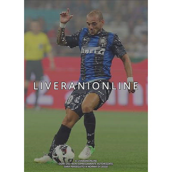 MILANO 09/08/2012 - INTER VS HNK HAJDUK SPALATO / NELLA FOTO: WESLEY SNEJIDER - FOTO FRANCESCA SOLI / AGENZIA ALDO LIVERANI