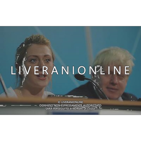 Double Olympic gold medalist Laura Trott, with mayor of London Boris Johnson at the launch of the Ride London initiative. ©PHOTOSHOT/AGENZIA ALDO LIVERANI SAS - ITALY ONLY - EDITORIAL USE ONLY