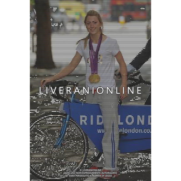 Double Olympic gold medalist Laura Trott, at the launch of the Ride London initiative. ©PHOTOSHOT/AGENZIA ALDO LIVERANI SAS - ITALY ONLY - EDITORIAL USE ONLY