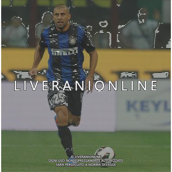 MILANO, 09-08-2012 / ©FOTO GIORGIO RAVEZZANI PRELIMINARE EUROPA LEAGUE INTER-HAJDUK SPALATO NELLA FOTO: WALTER SAMUEL AG ALDO LIVERANI S A S