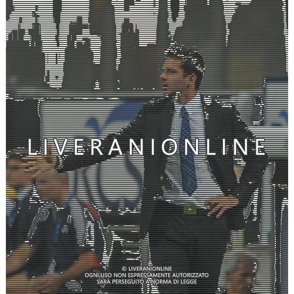 MILANO, 09-08-2012 / ©FOTO GIORGIO RAVEZZANI PRELIMINARE EUROPA LEAGUE INTER-HAJDUK SPALATO NELLA FOTO: ANDREA STRAMACCIONI AG ALDO LIVERANI S A S