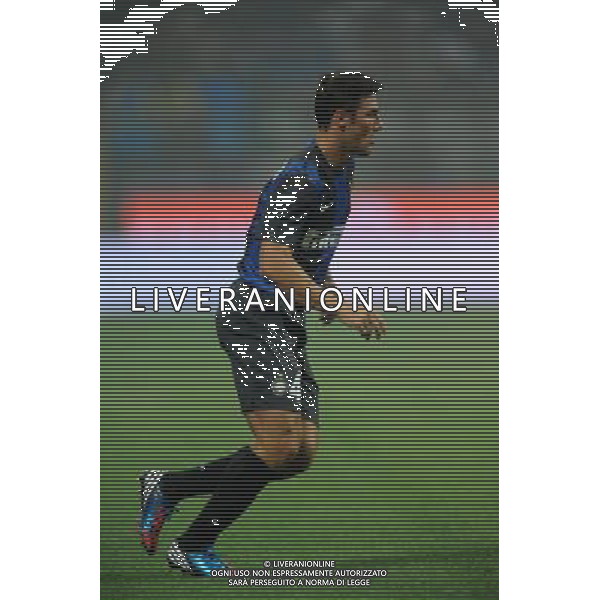 MILANO, 09-08-2012 / ©FOTO GIORGIO RAVEZZANI PRELIMINARE EUROPA LEAGUE INTER-HAJDUK SPALATO NELLA FOTO: JAVIER ZANETTI AG ALDO LIVERANI S A S
